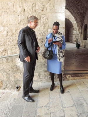 Isabel Phiri meets Olav Fykse Tveit