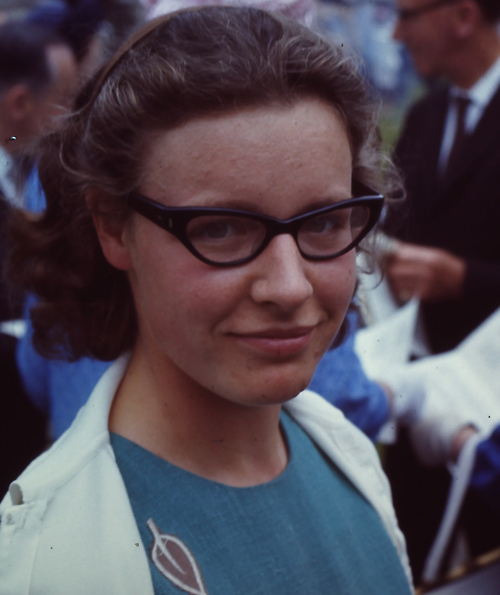 Smiling young woman