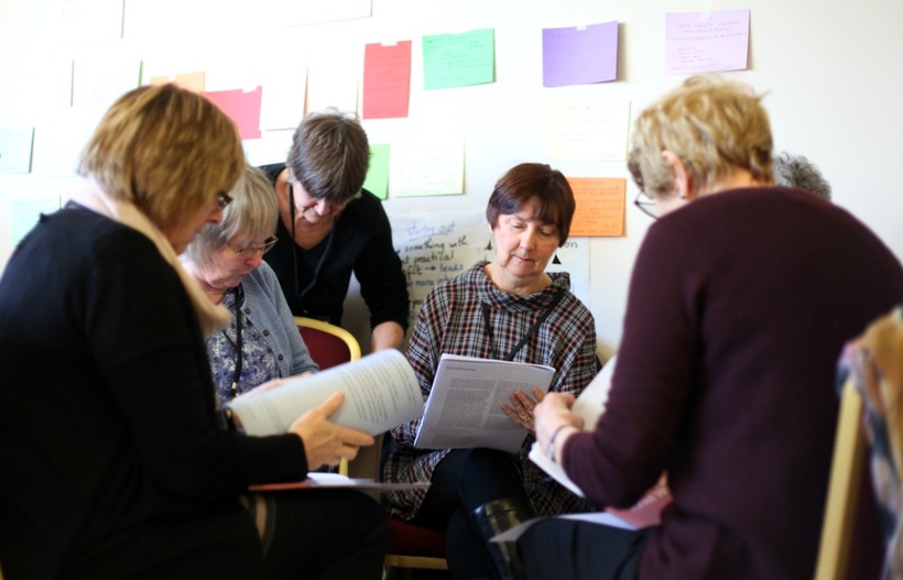 A Quaker workshop in action. Image: Quakers in Britain