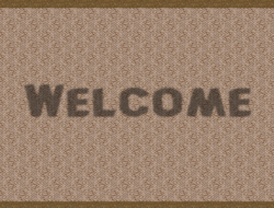 Welcome doormat