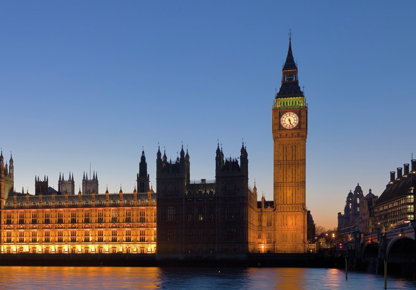 Houses of Parliament night time