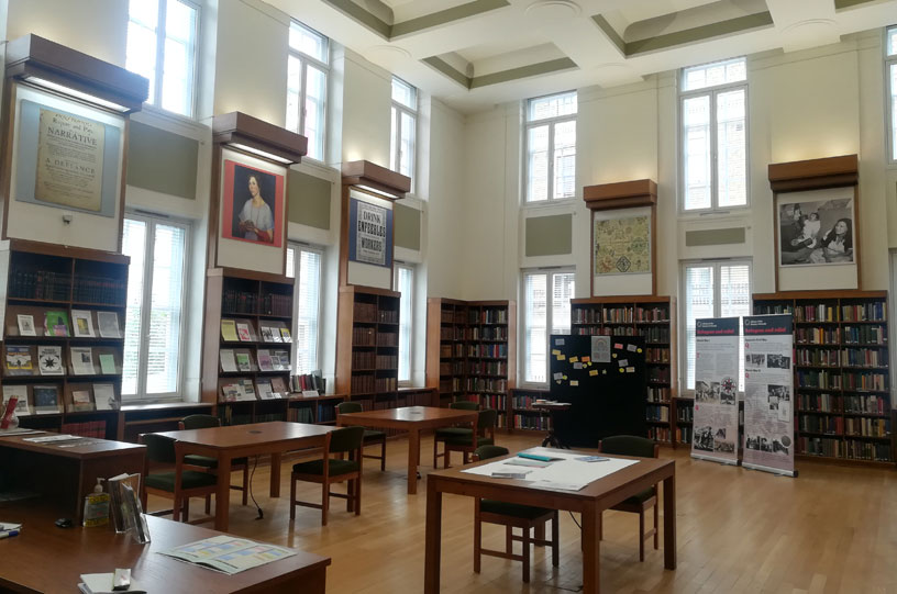 Library reading room