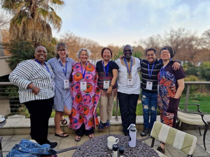 The World Plenary theme is 'Living the spirit of Ubuntu: Responding with hope to God's call to cherish creation – and one another'. These Quakers helped with the healing and injustices thread.