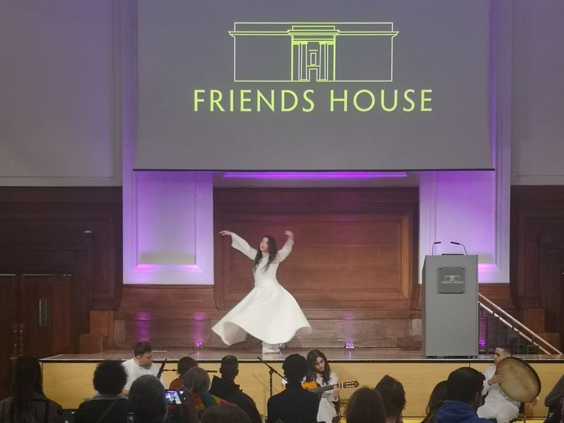 woman dancing on stage