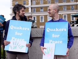 What should a confident Quaker voice for peace sound like today?