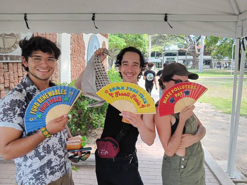 This long hot summer reminds us that climate change is here. Photo: Louise Hutchins/Make Polluters Pay